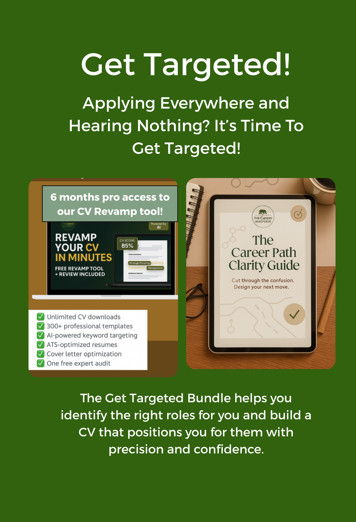 Get Targeted! - Fix Your CV & Apply for the Right Jobs